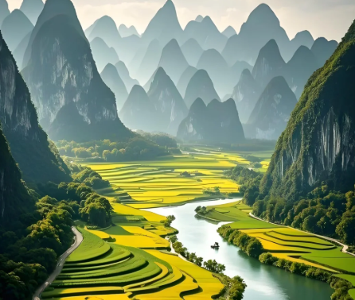 4-day 3-night · Group Tours · China + Guilin + Yangshuo + Li River Scenic Area + Longji Rice Terraces                    